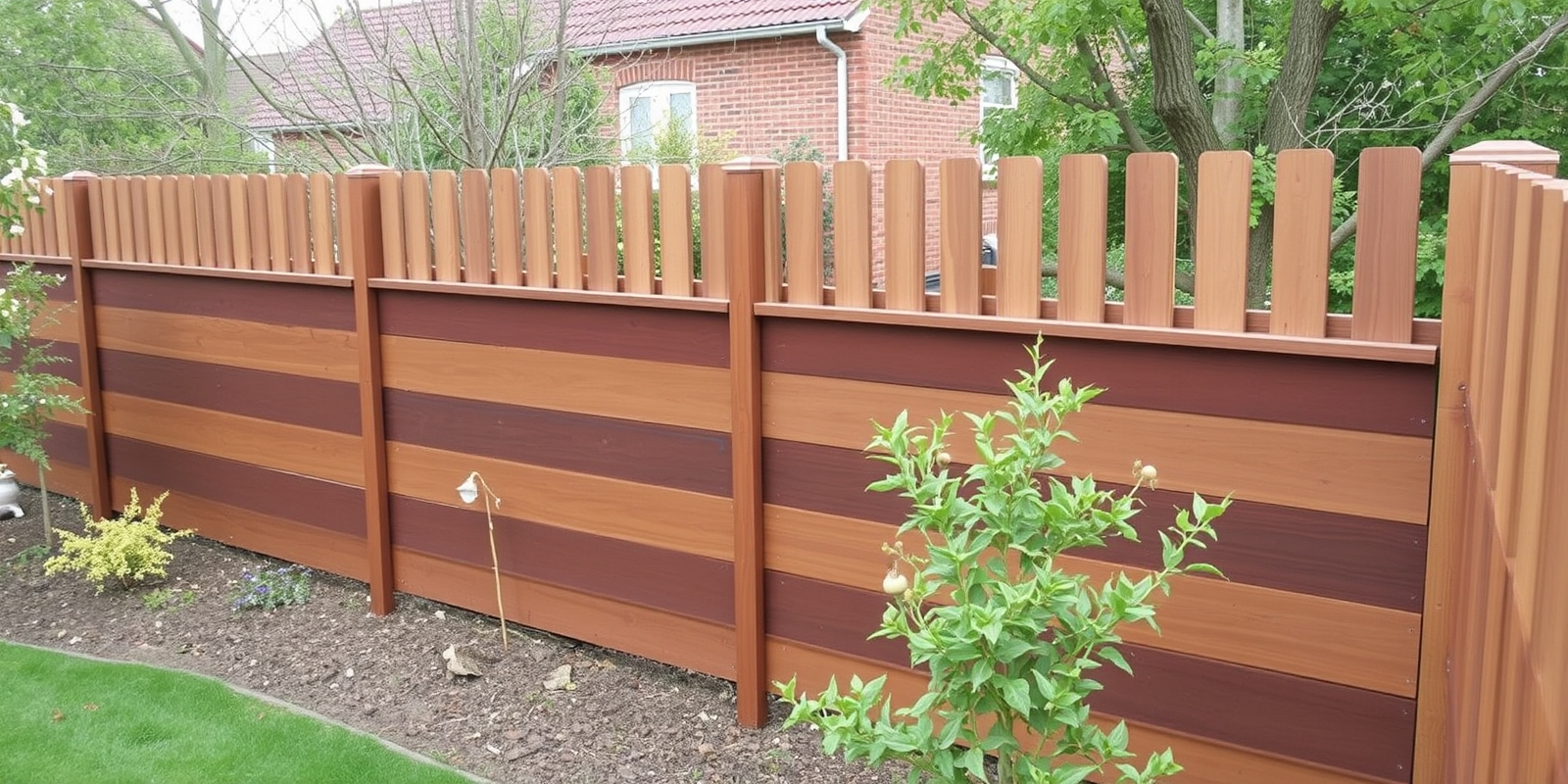 Building Your Own WPC Decking Tile Privacy Fence