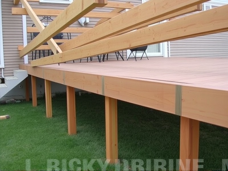 can composite decking span 16 inch joists
