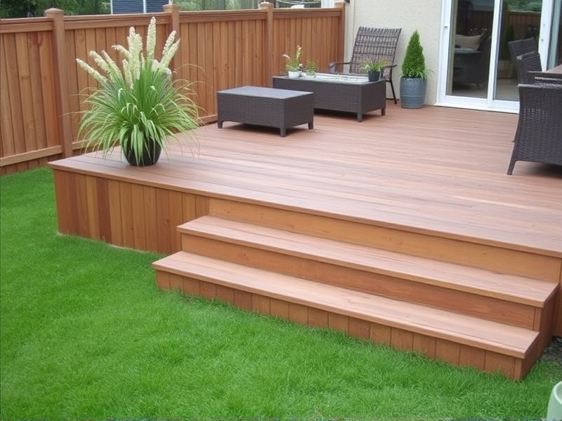 can you put composite decking over grass