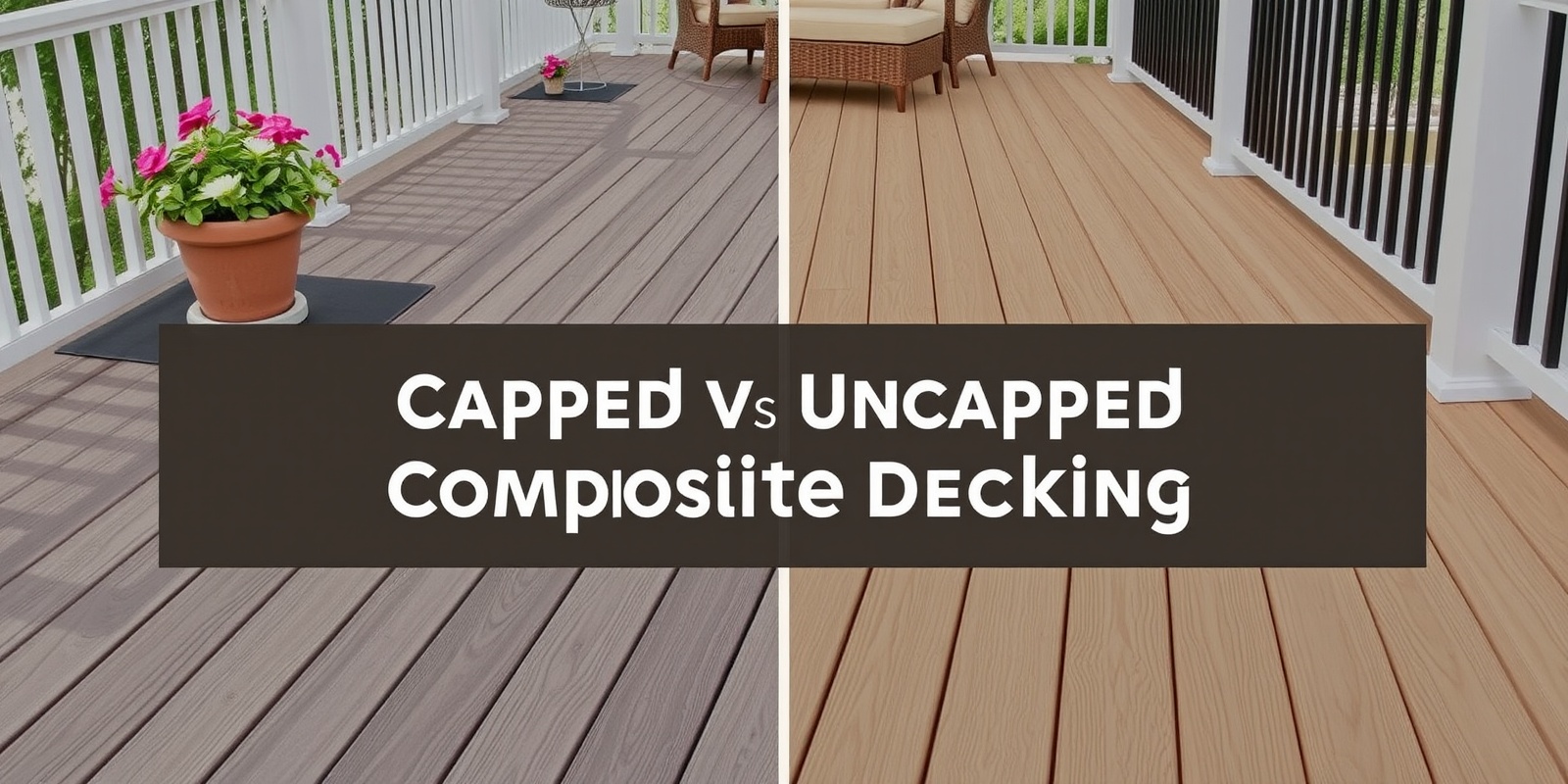 Capped vs Uncapped Composite Decking: Which is Right for You?
