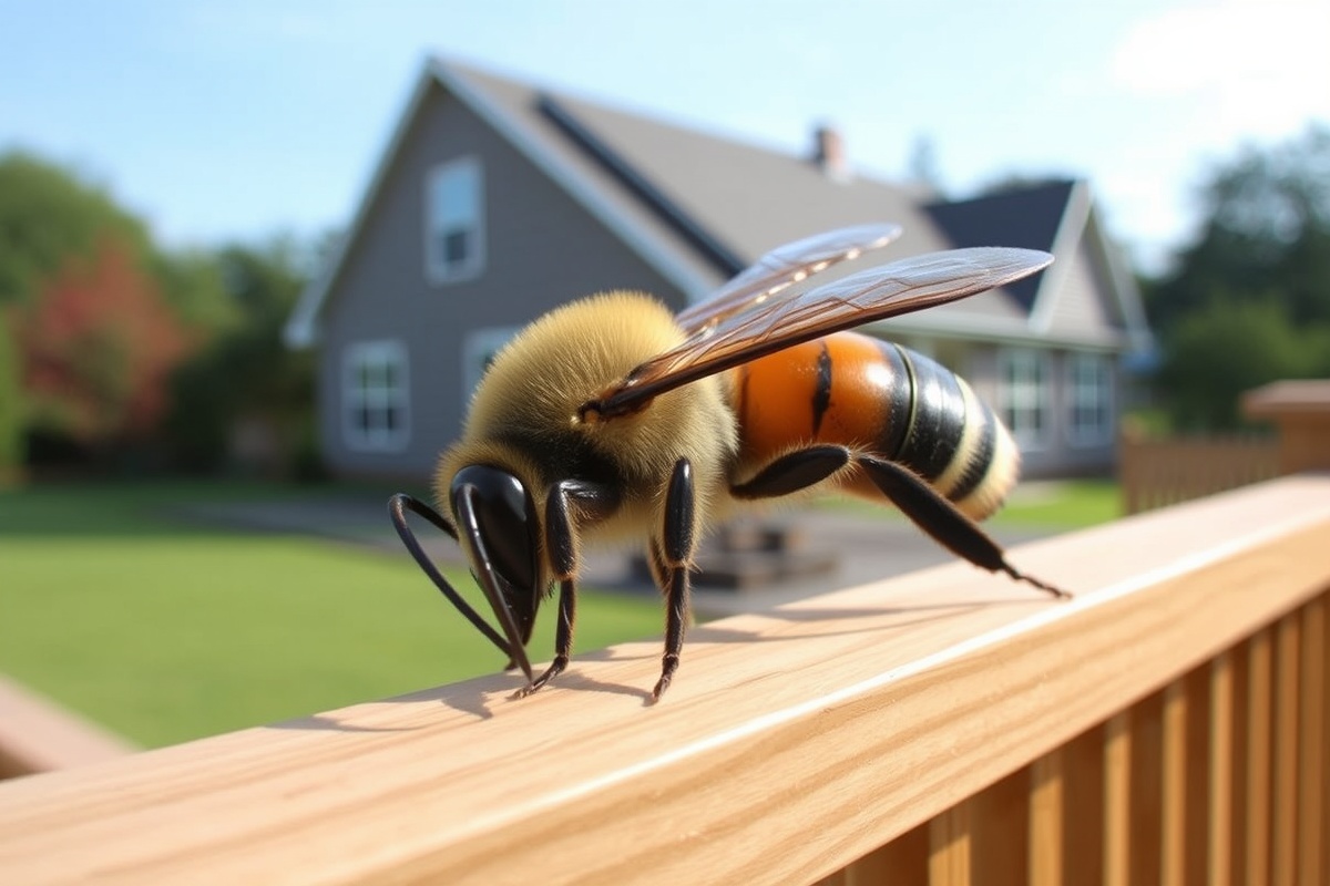 Carpenter Bees and Composite Decking: A Comprehensive Guide