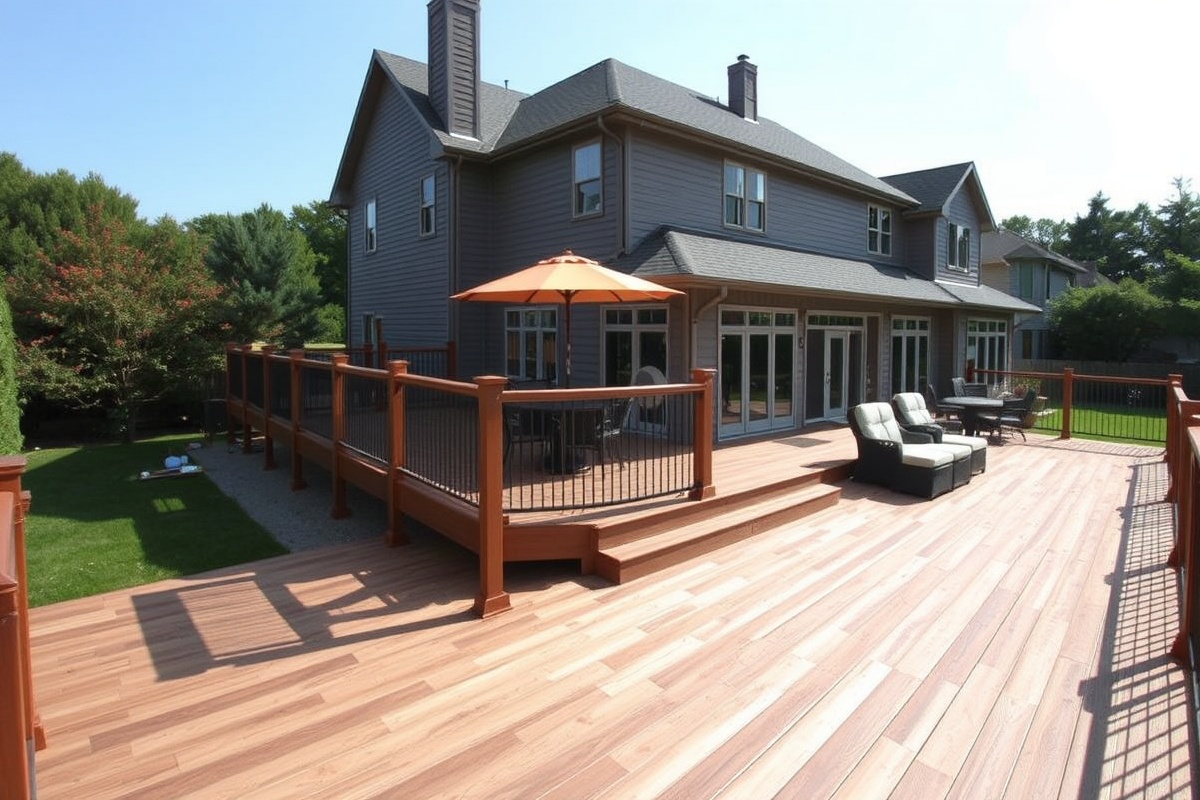 cedar composite decking
