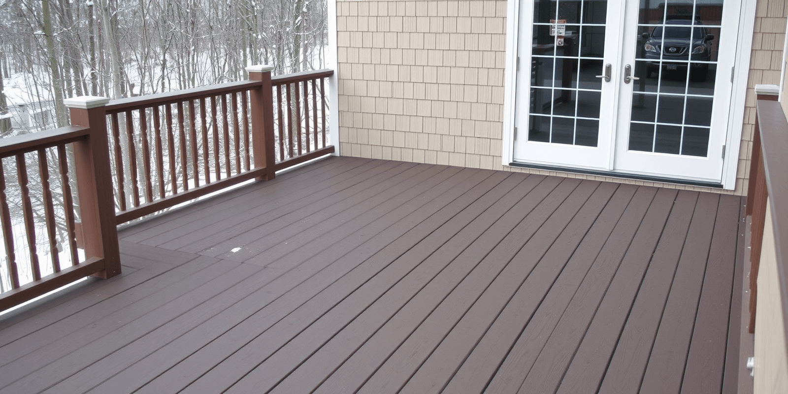Challenges and Solutions: Installing Composite Decking in Winter