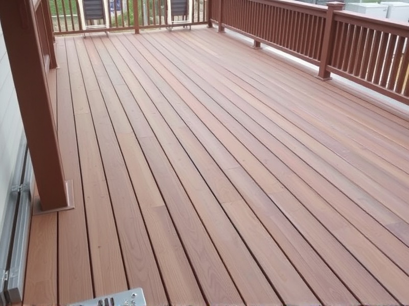 china solid wpc decking
