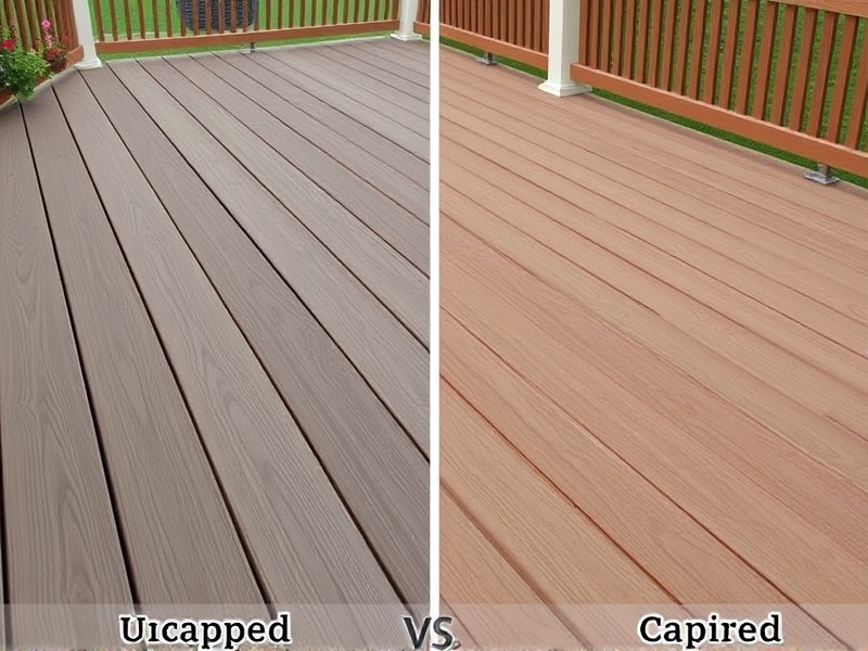 Choosing Between Capped and Uncapped Composite Decking