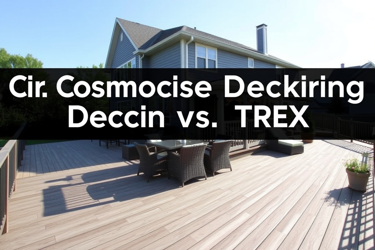 Choosing Between Composite Decking and TREX: A Comprehensive Guide