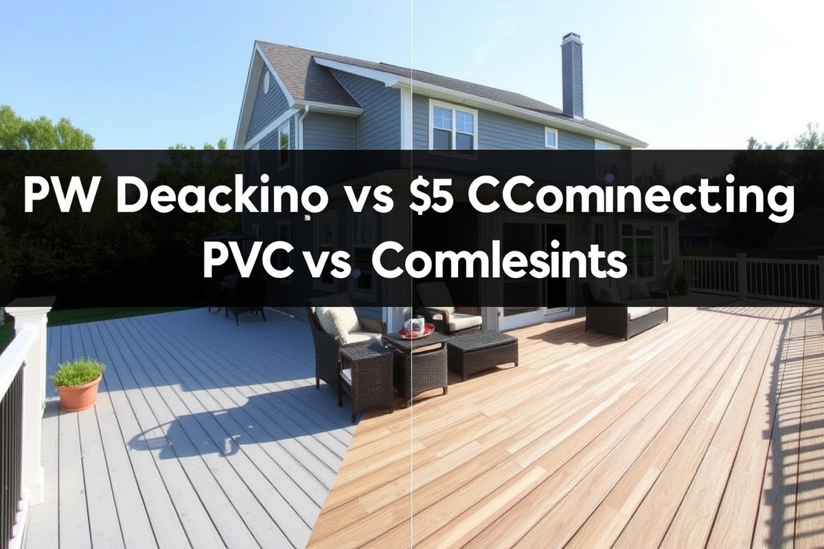 Choosing Between PVC and Composite Decking: Which is Better?