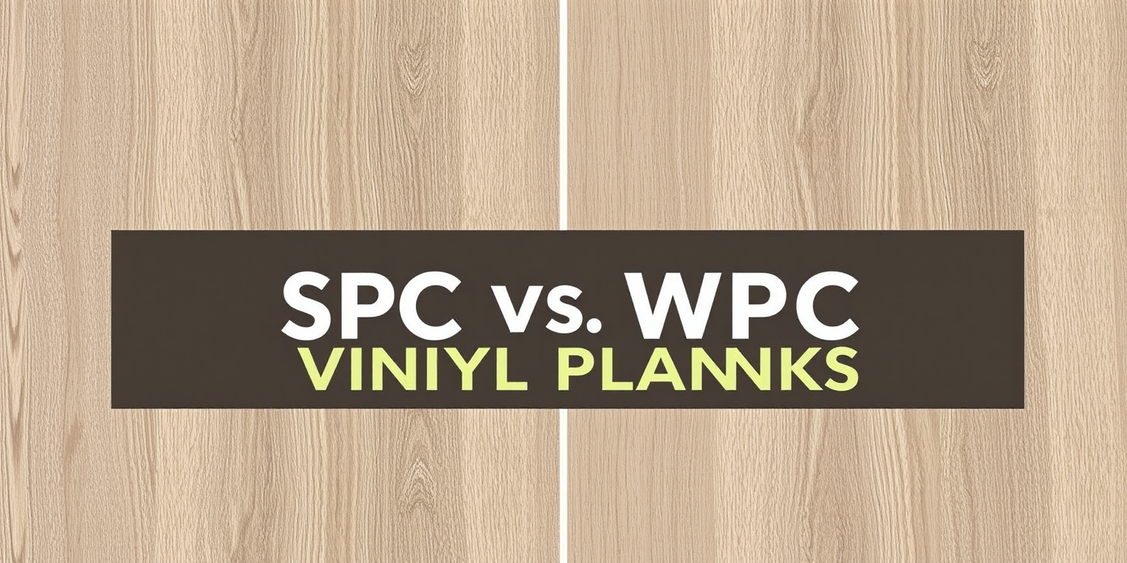 Choosing Between SPC and WPC Vinyl Planks: A Homeowner's Guide