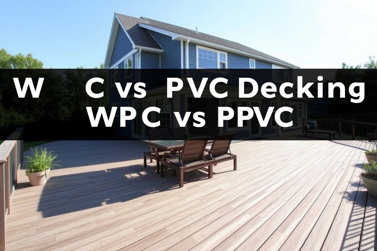 Choosing Between WPC and PVC Decking: A Comprehensive Guide