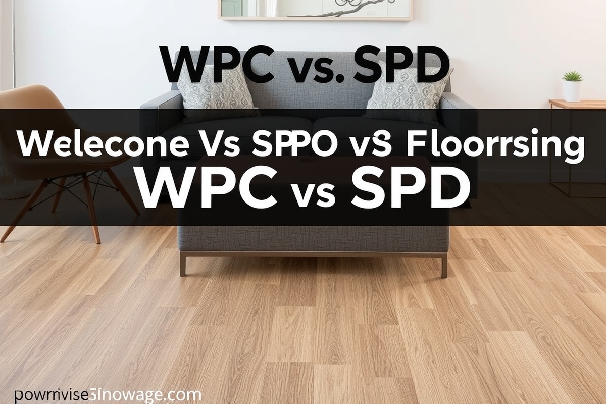 Choosing Between WPC and SPD Flooring: A Comprehensive Guide