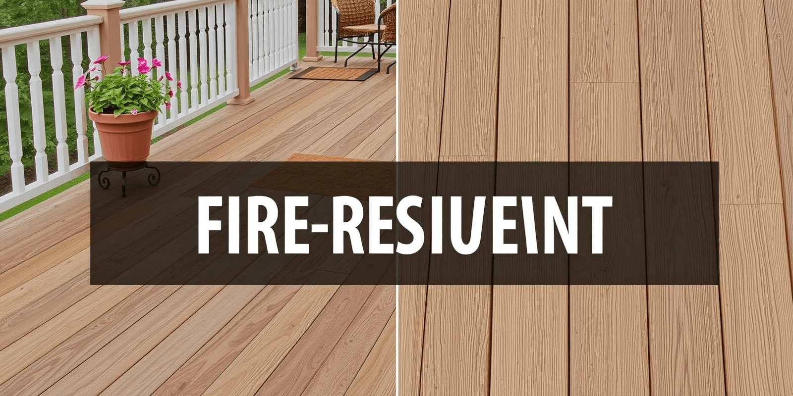 Choosing Fire-Resistant Decking: Composite vs. Wood