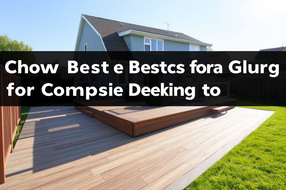 Choosing the Best Adhesive for Glue Composite Decking to Concrete