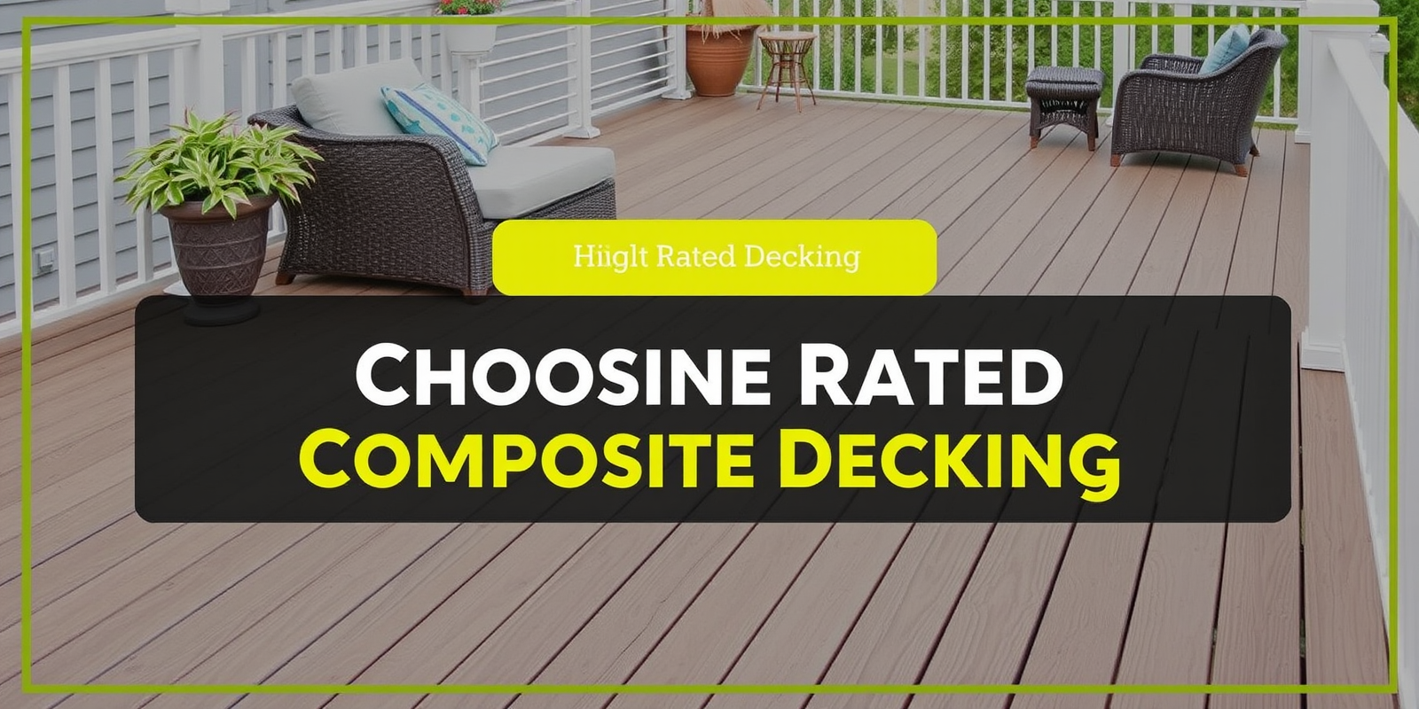 Choosing the Best Composite Decking: A Guide to Highest Rated Materials