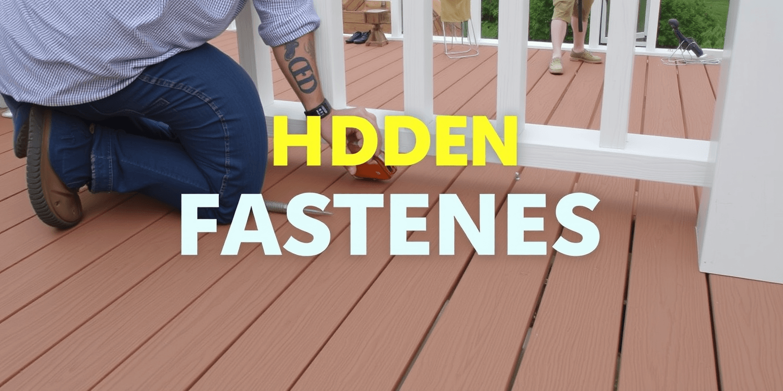 Choosing the Best Hidden Fasteners for Composite Decking Installation
