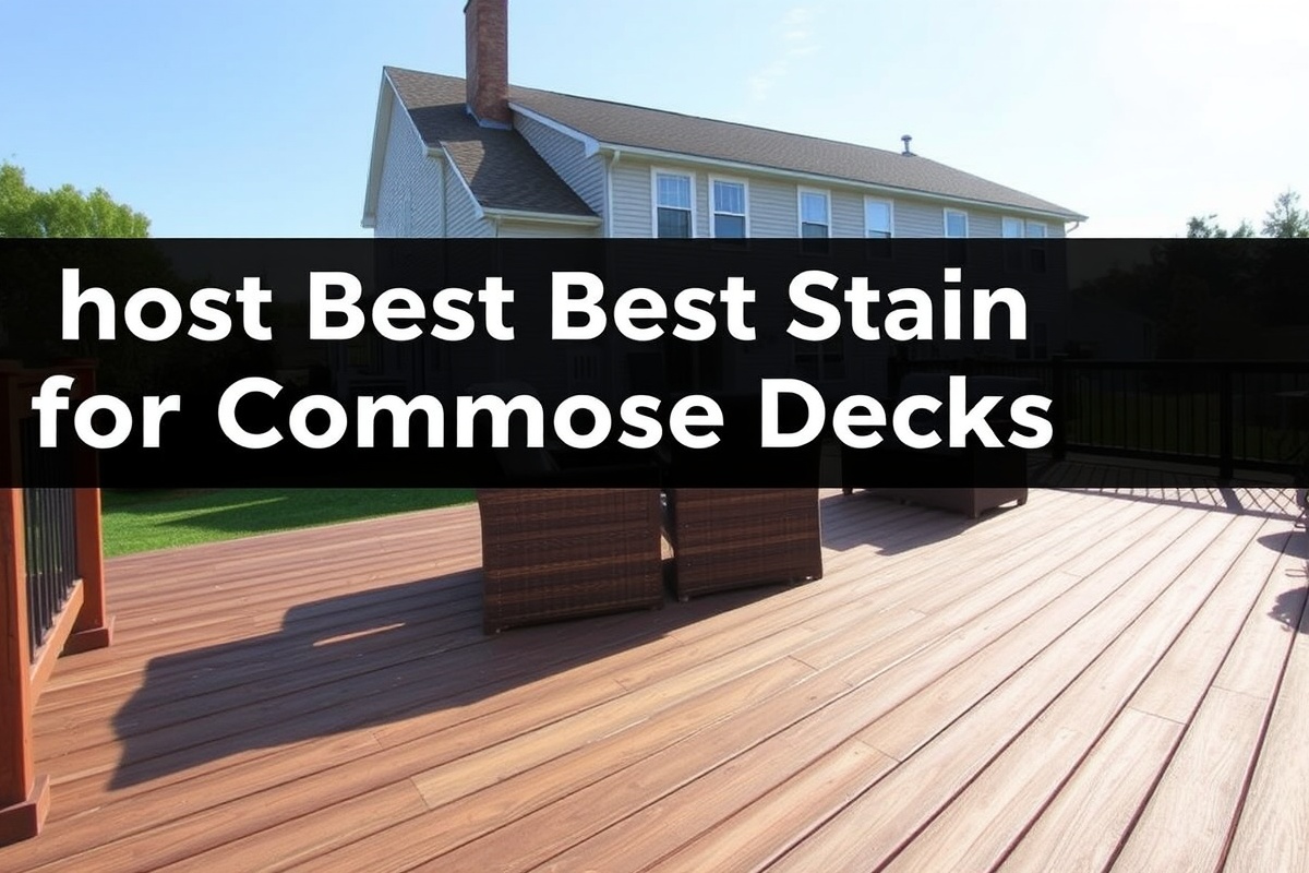 Choosing the Best Stain for Composite Decking: A Comprehensive Guide