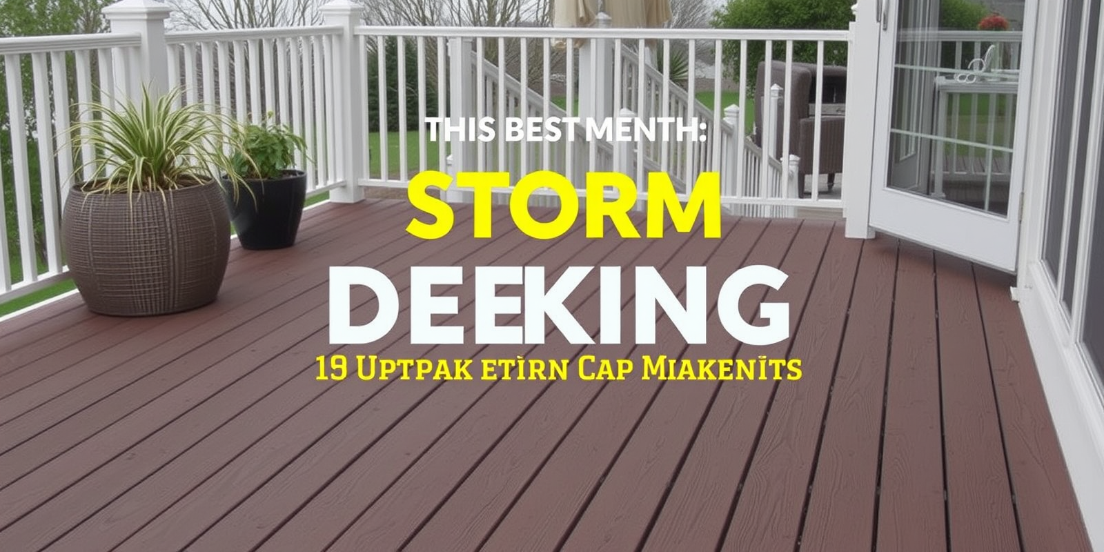 Choosing the Best Storm WPC Decking for Your Climate