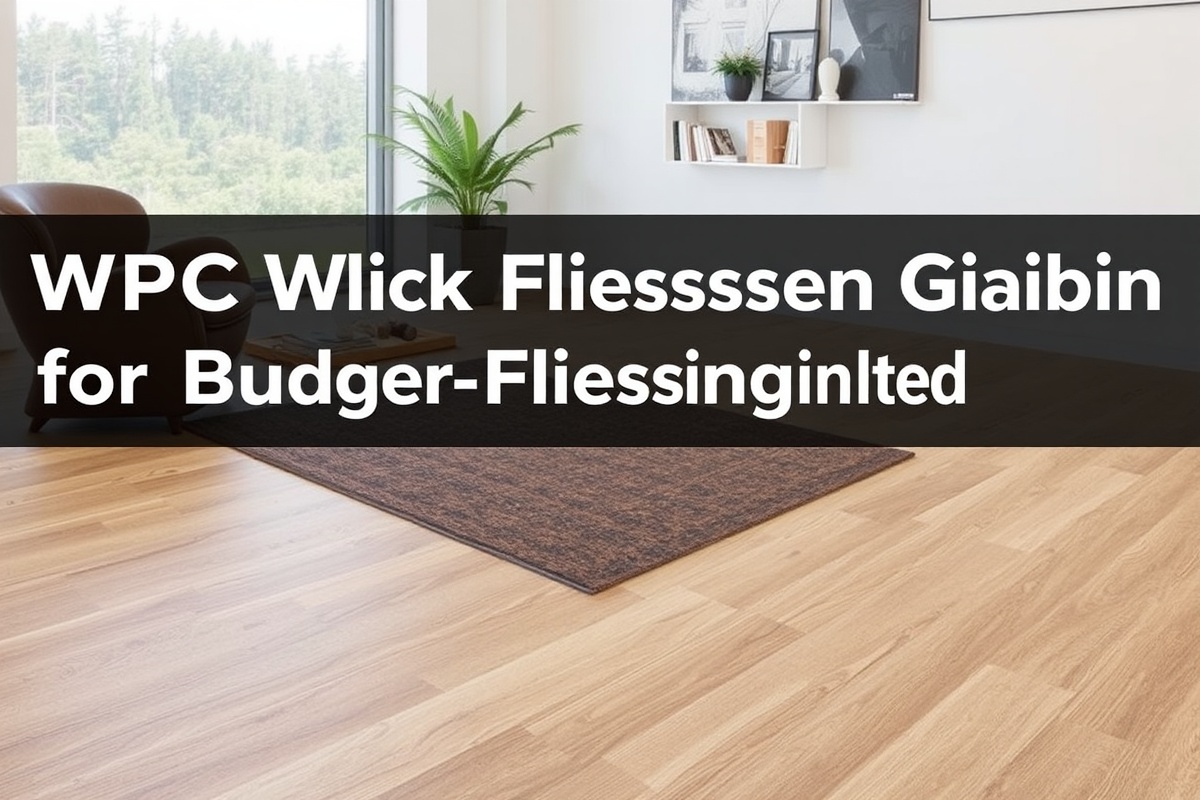 Choosing the Best WPC Klick Fliesen Günstig for Your Budget-Friendly Flooring Needs