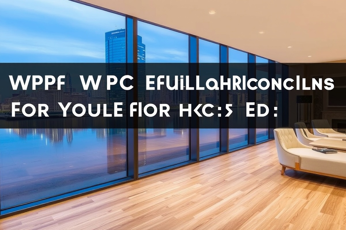 Choosing the Best WPC Laminate Flooring Exporter for Your Business
