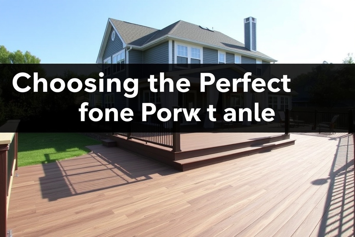 Choosing the Perfect Shade: Different Colors of Composite Decking
