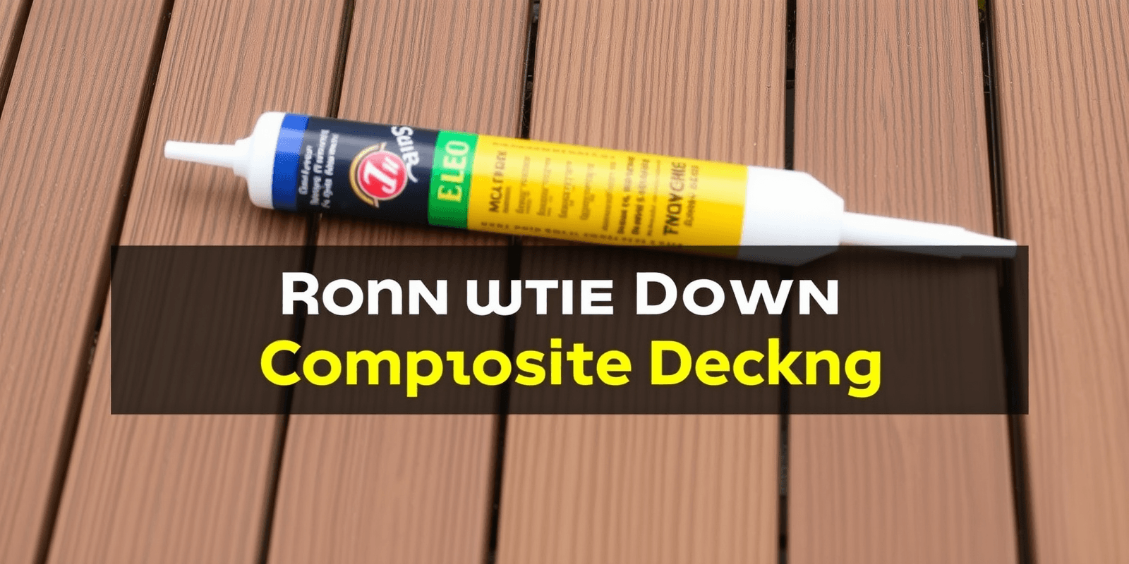 Choosing the Right Adhesive for Your Composite Decking