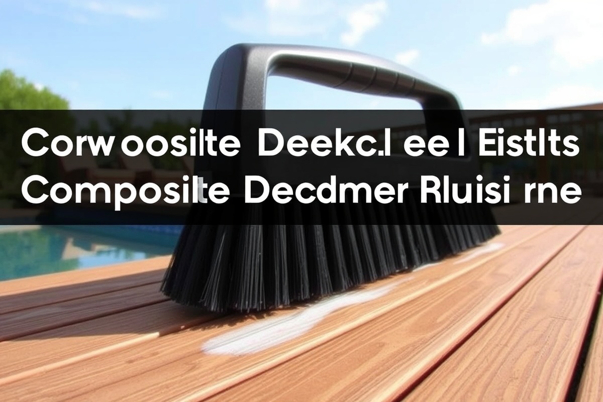 Choosing the Right Composite Decking Cleaner Brush for Your Needs
