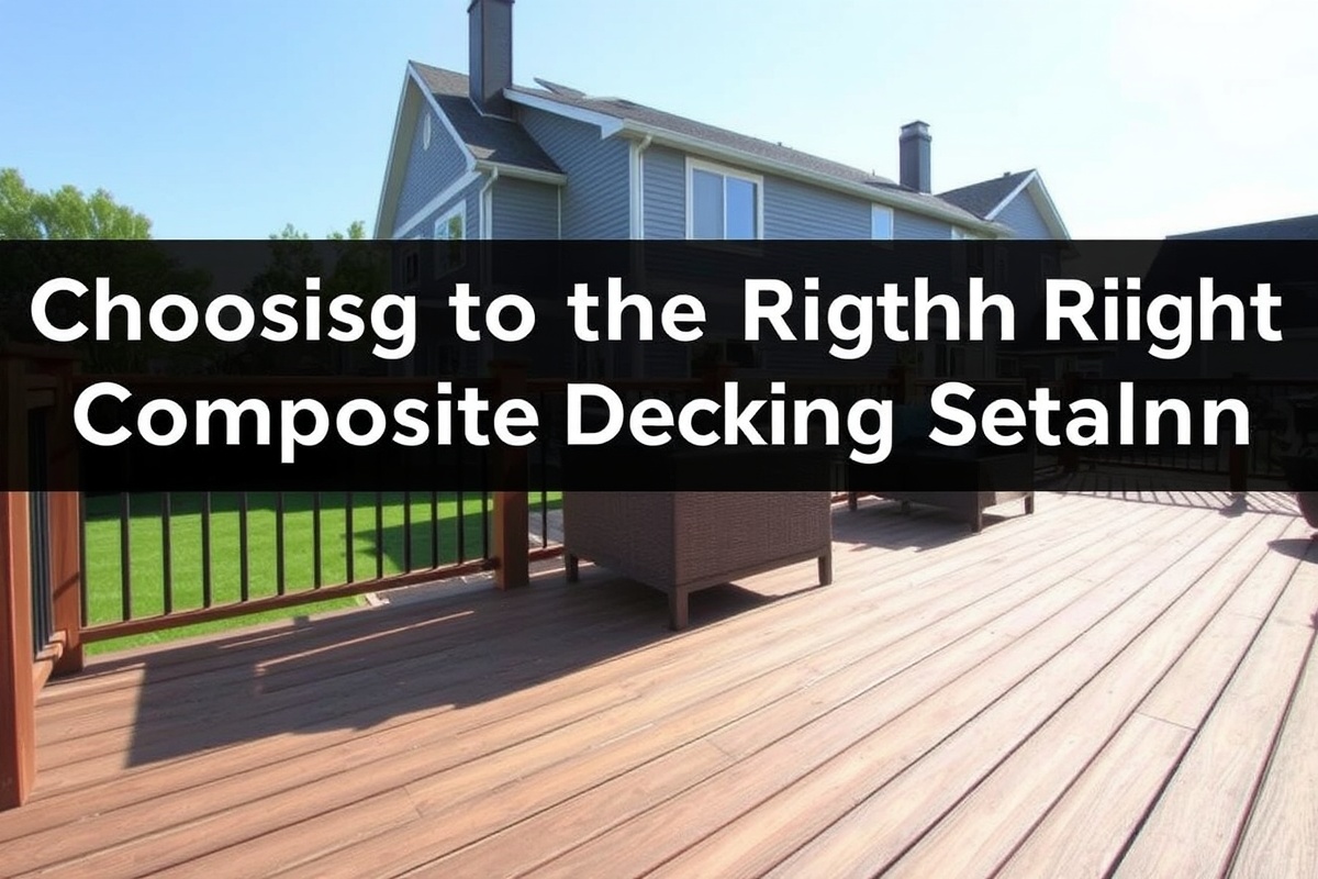 Choosing the Right Composite Decking Sealer