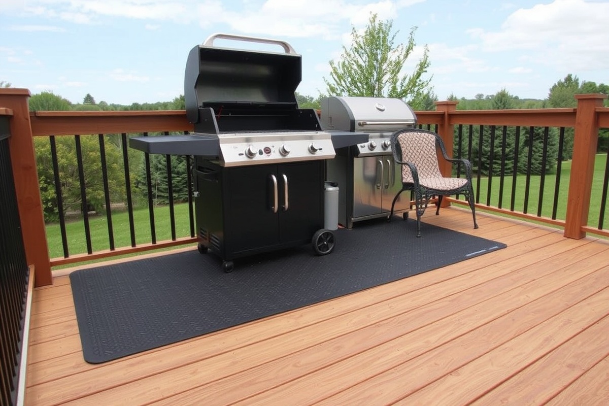 Choosing the Right Gas Grill Mat for Your Composite Deck