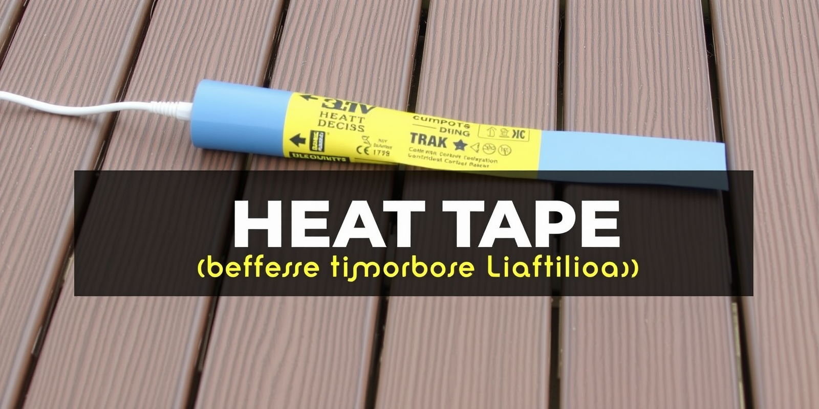 Choosing the Right Heat Tape for Your Composite Decking