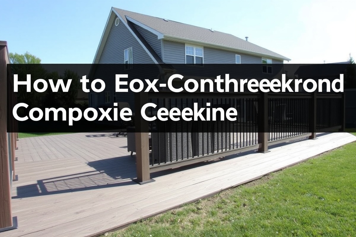 Choosing the Right Method: How to Connect Composite Decking