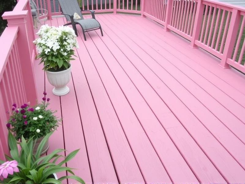 Choosing the Right Shade of Pink Composite Decking