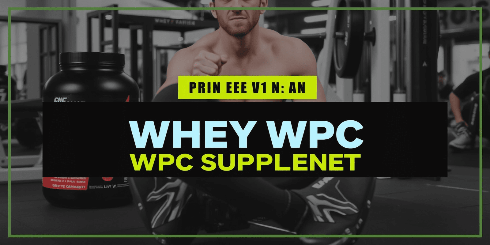 Choosing the Right Whey WPC Supplement for Your Fitness Goals