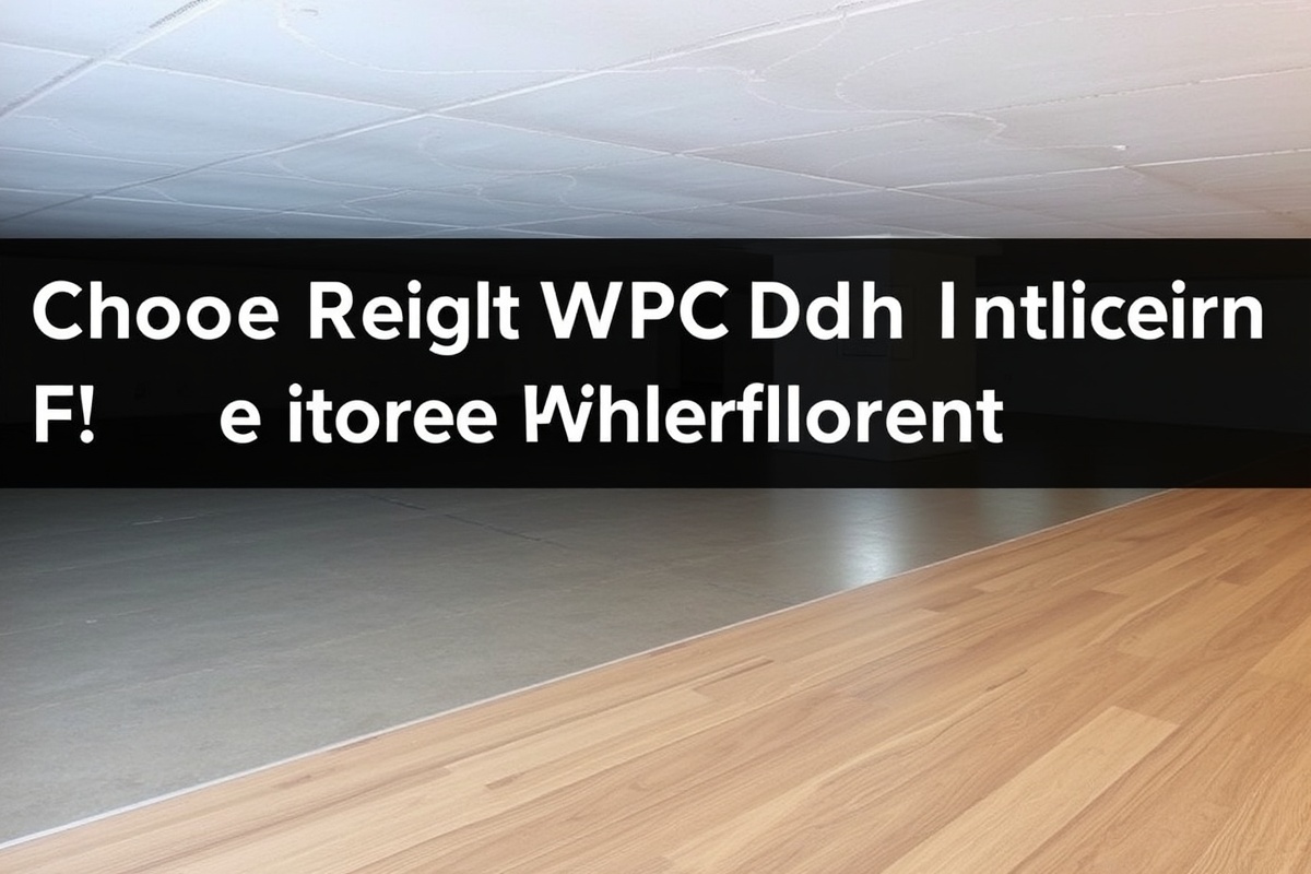 Choosing the Right WPC Click Flooring for Concrete Subfloors