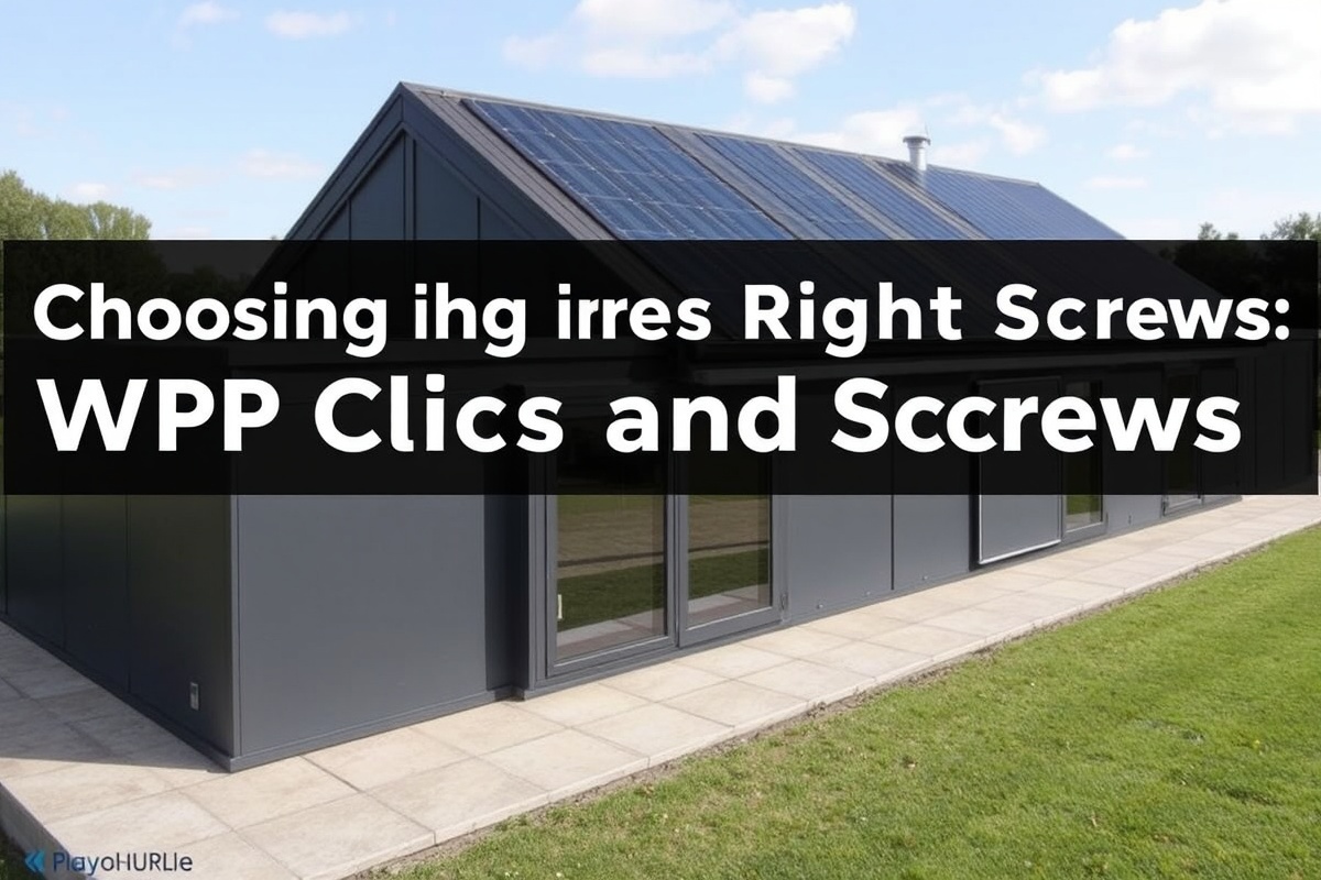 Choosing the Right WPC Clips and Screws: A Comprehensive Guide