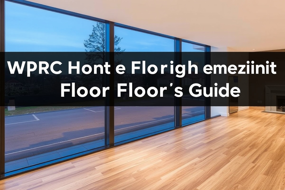 Choosing the Right WPC Indoor Floor Panel: A Comprehensive Guide