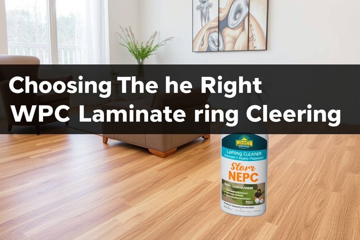 Choosing the Right WPC Laminate Flooring Cleaner