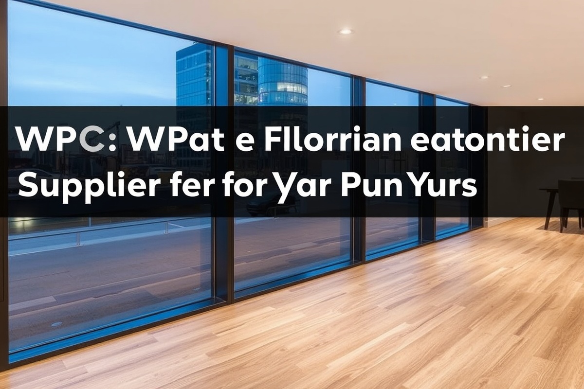 Choosing the Right WPC Vinyl Flooring Supplier for Your Business