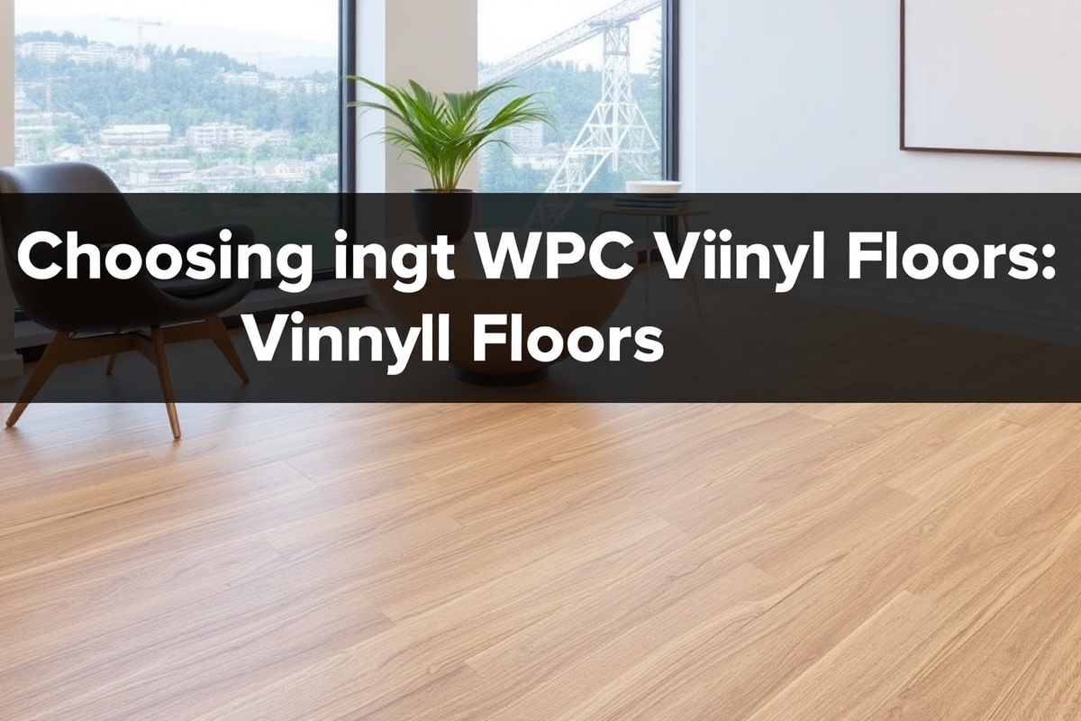 Choosing the Right WPC Vinyl Floors: A Comprehensive Guide