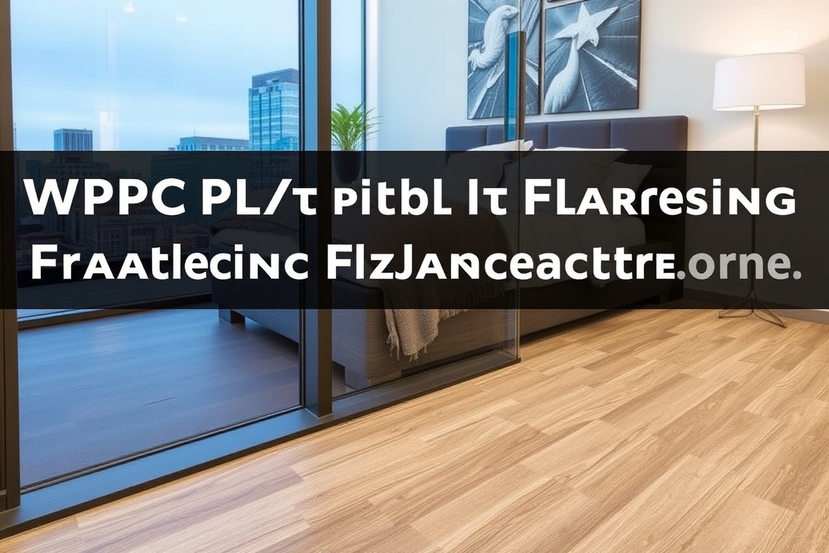 Choosing the Right WPC Vinyl Plank Flooring Manufacturer for Your Needs