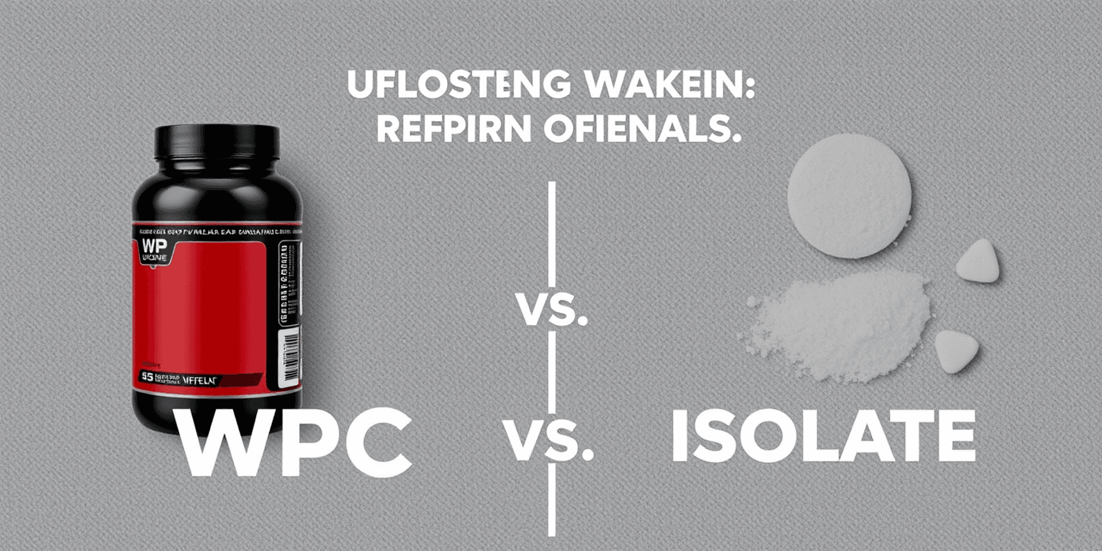 Choosing Wisely: WPC vs Isolate for Optimal Health and Performance