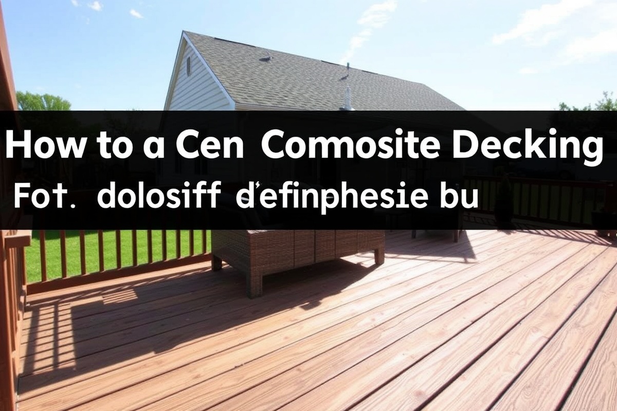 Cleaning Composite Decking: Tips and Tricks for Stain Removal