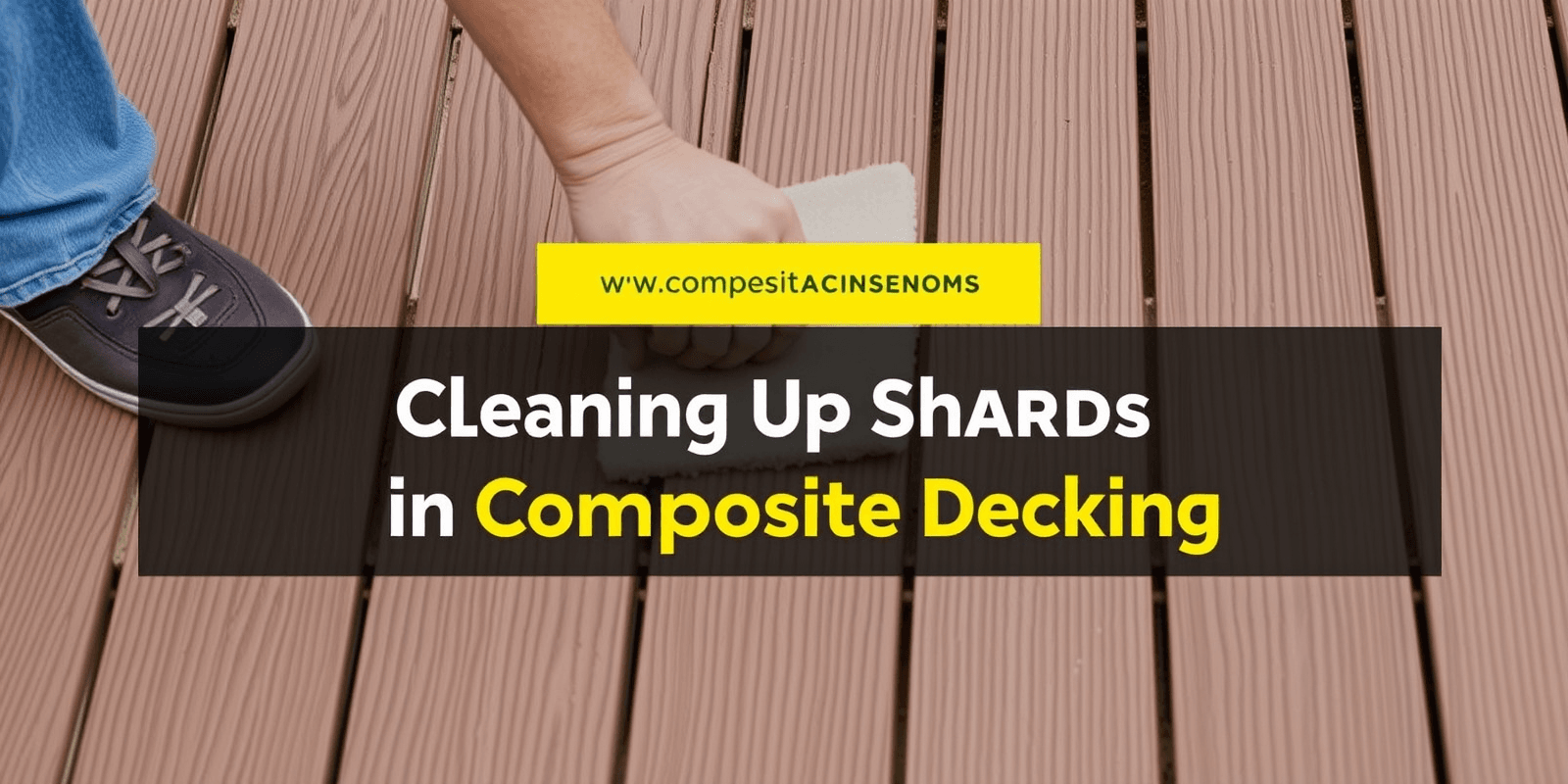 Cleaning Up Shards: A Comprehensive Guide for Composite Deck Maintenance