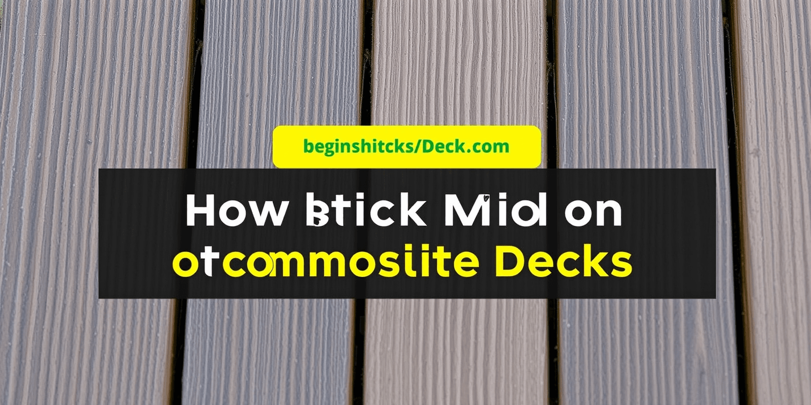 Combatting Black Mold on Composite Decks: A Comprehensive Guide