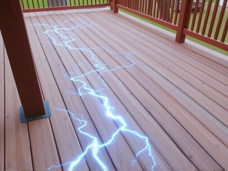 Combatting Static Charges on Composite Decks