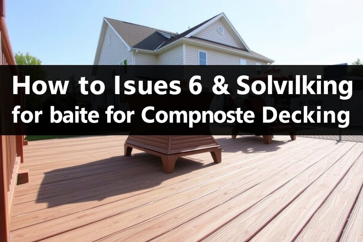 Common Issues & Solutions for Fixing Composite Decking