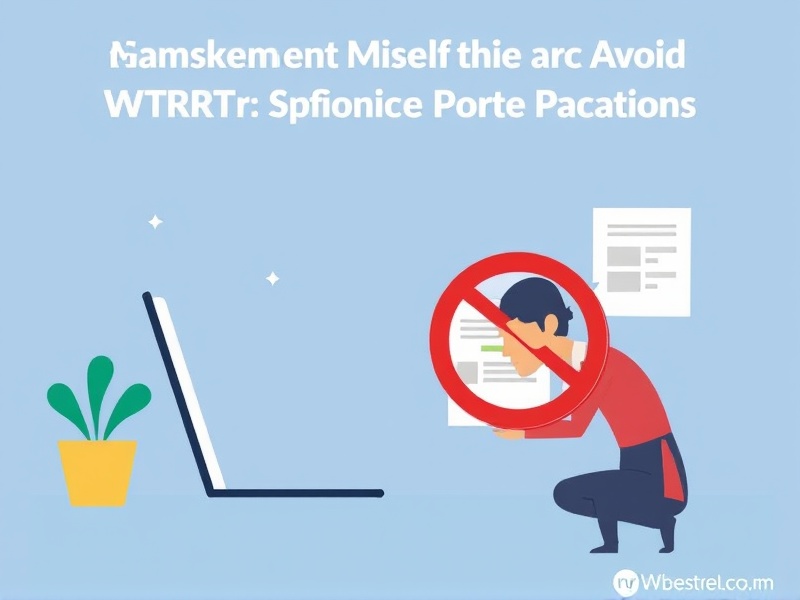 Common Mistakes to Avoid in WPC RTR Online Registration