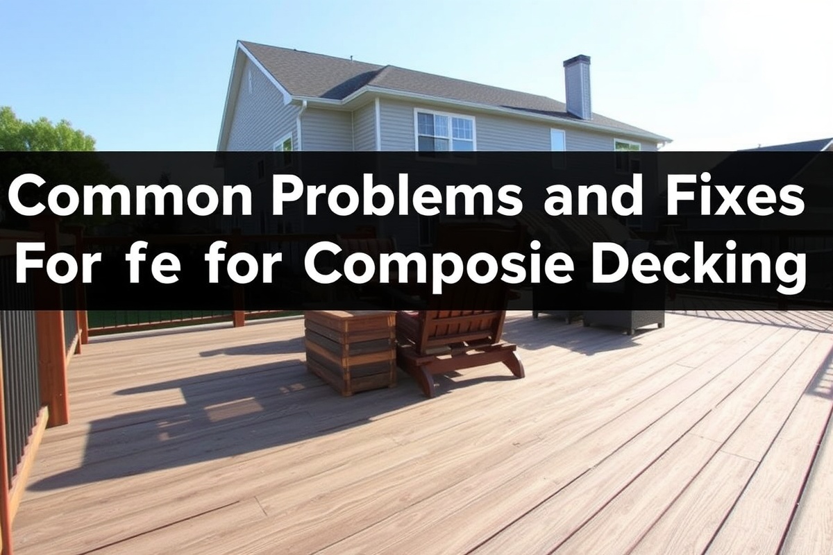 Common Problems and Fixes for Composite Decking