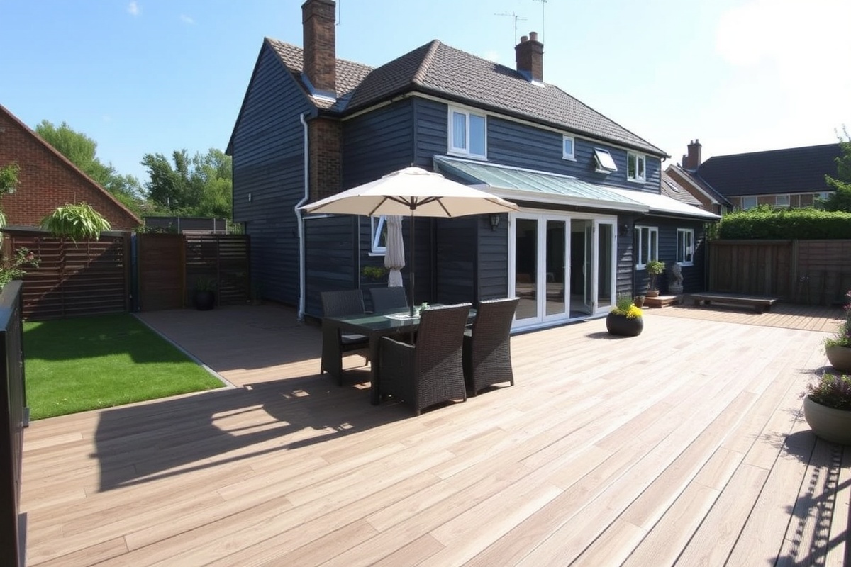 Comparative Analysis: Composite Decking Costs in the UK vs. Traditional Wood