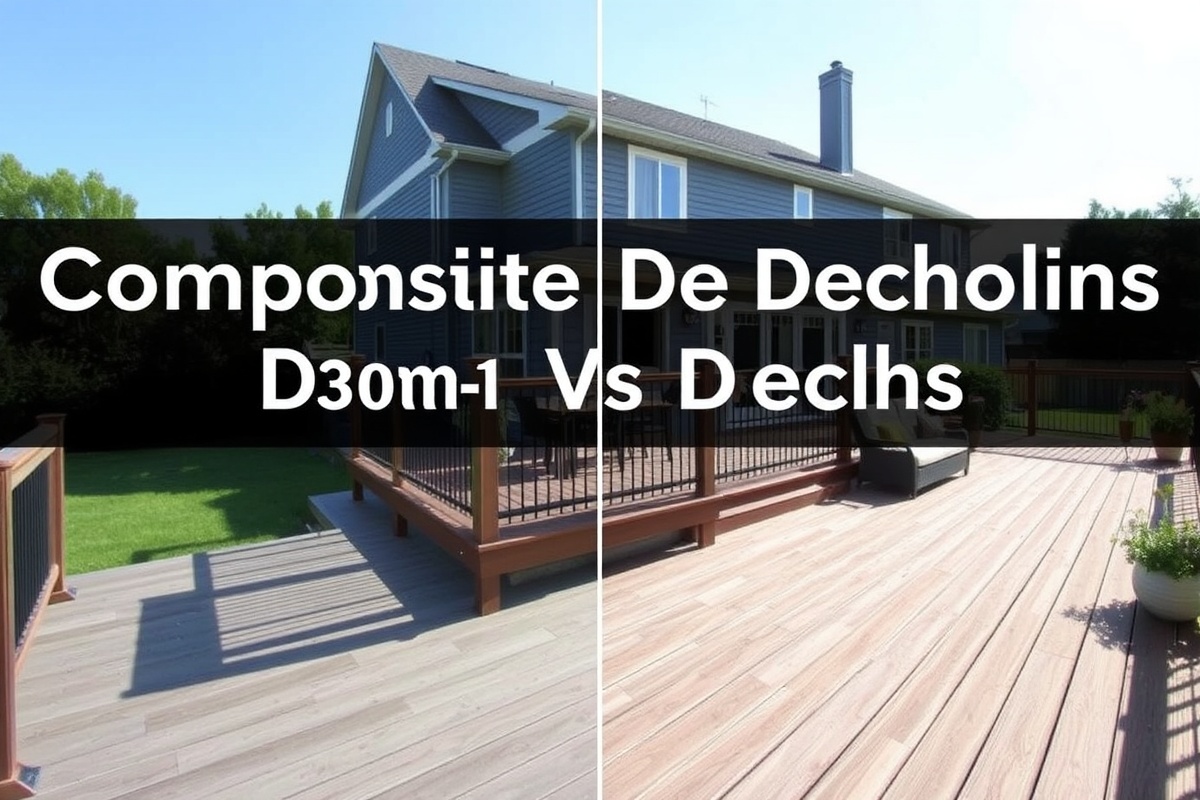 Comparative Analysis: Composite Decking vs. Traditional Wood