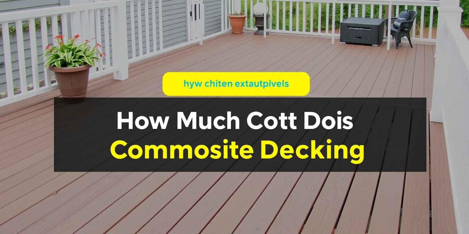 Comparative Analysis: How Much Does Composite Decking Cost?