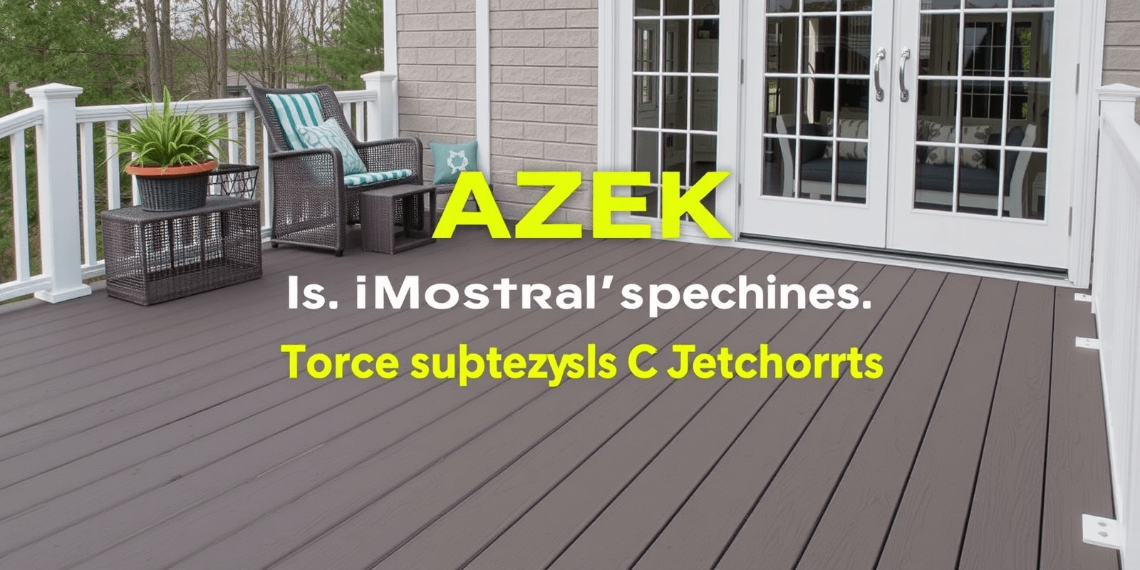 Comparative Analysis: Is AZEK Decking the Costliest on the Market?
